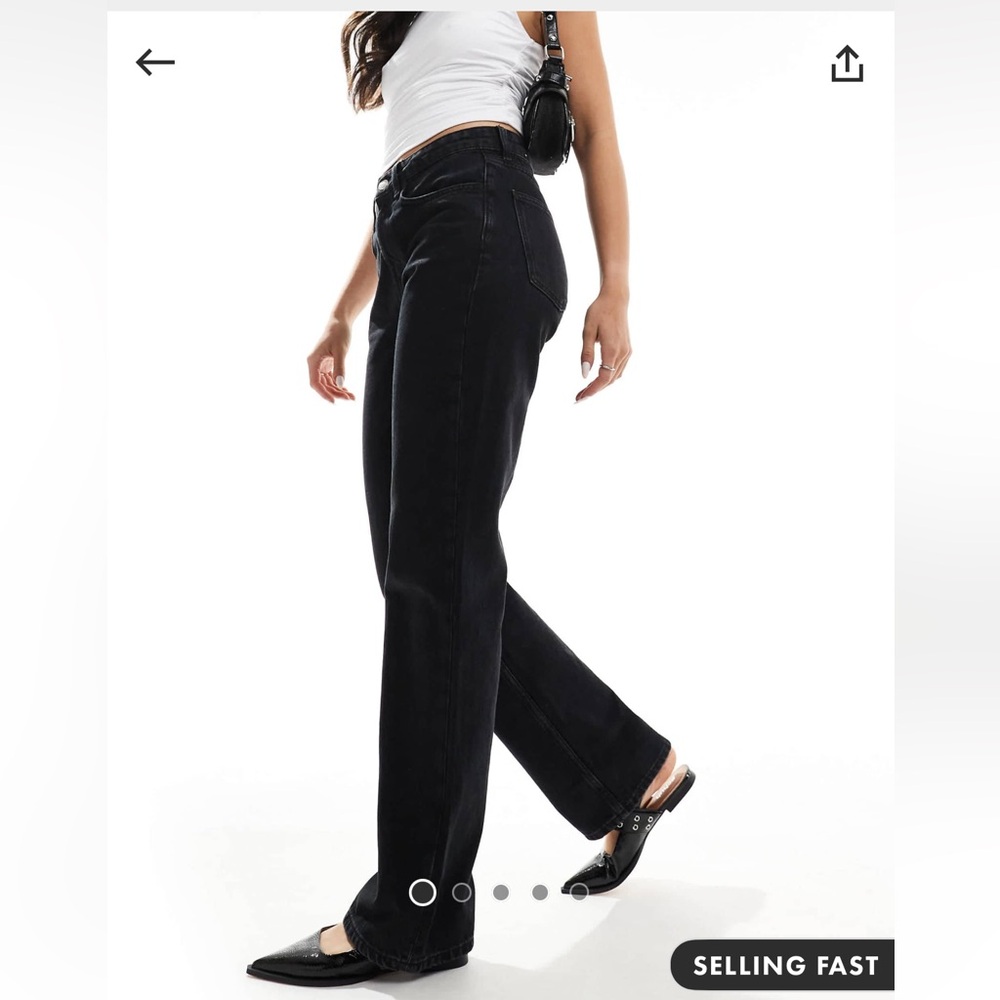 Mango Women's Black Jeans